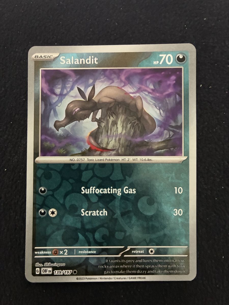 Pokémon Carte collezionabili: POKEMON CARDS OBSIDIAN FLAMES REVERSE # 139 – Nuovo (secondo la descrizione) da Taverne venduto da YOHISTORE