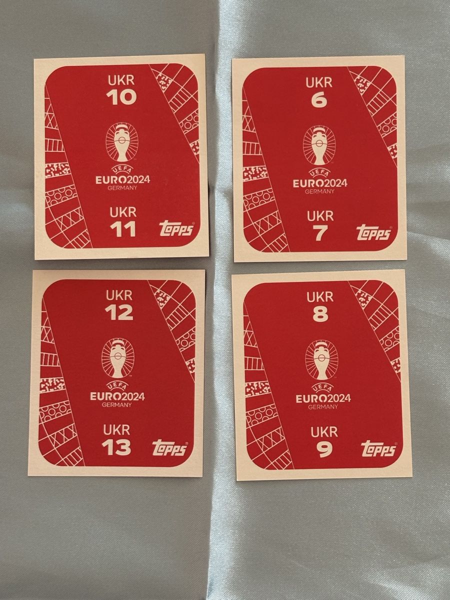 Topps Carte collezionabili: Ukraine Topps EM 2024 – Nuovo (secondo la descrizione) da Luzern venduto da jas_bd2h 1