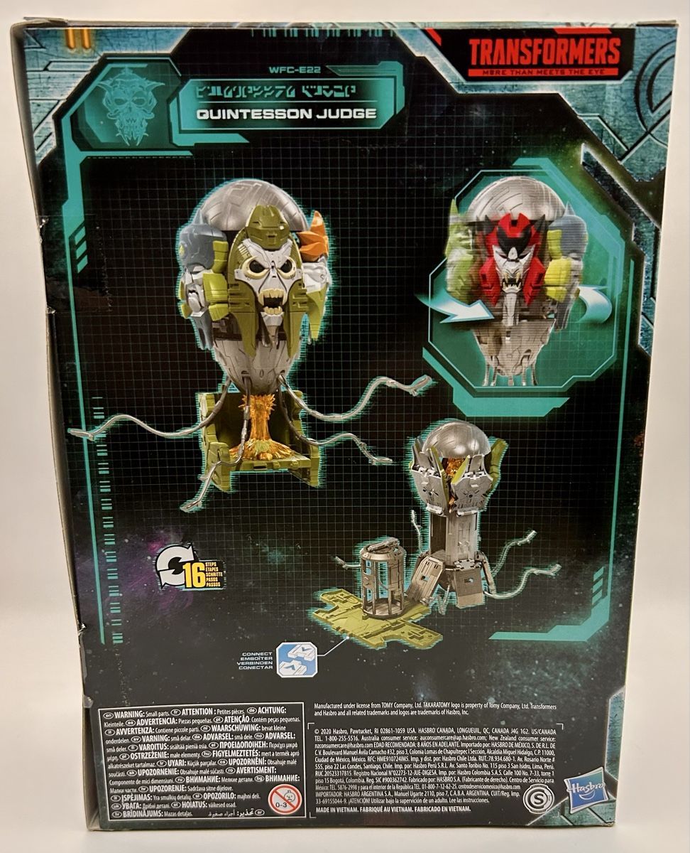 Hasbro Statuette: Transformers Earthrise Quintesson Judge Figur – Nuovo e nell'imballaggio originale da Oberhasli venduto da Schneeschueh 2