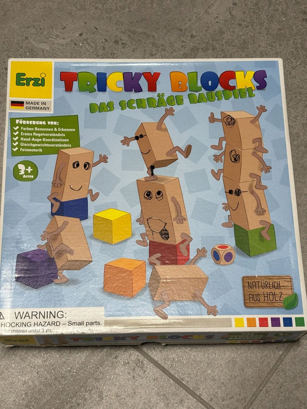 Baukästen: Tricky Blocks Erzi Jeu de construction en bois – Gebraucht aus Salvenach von gwenwywar