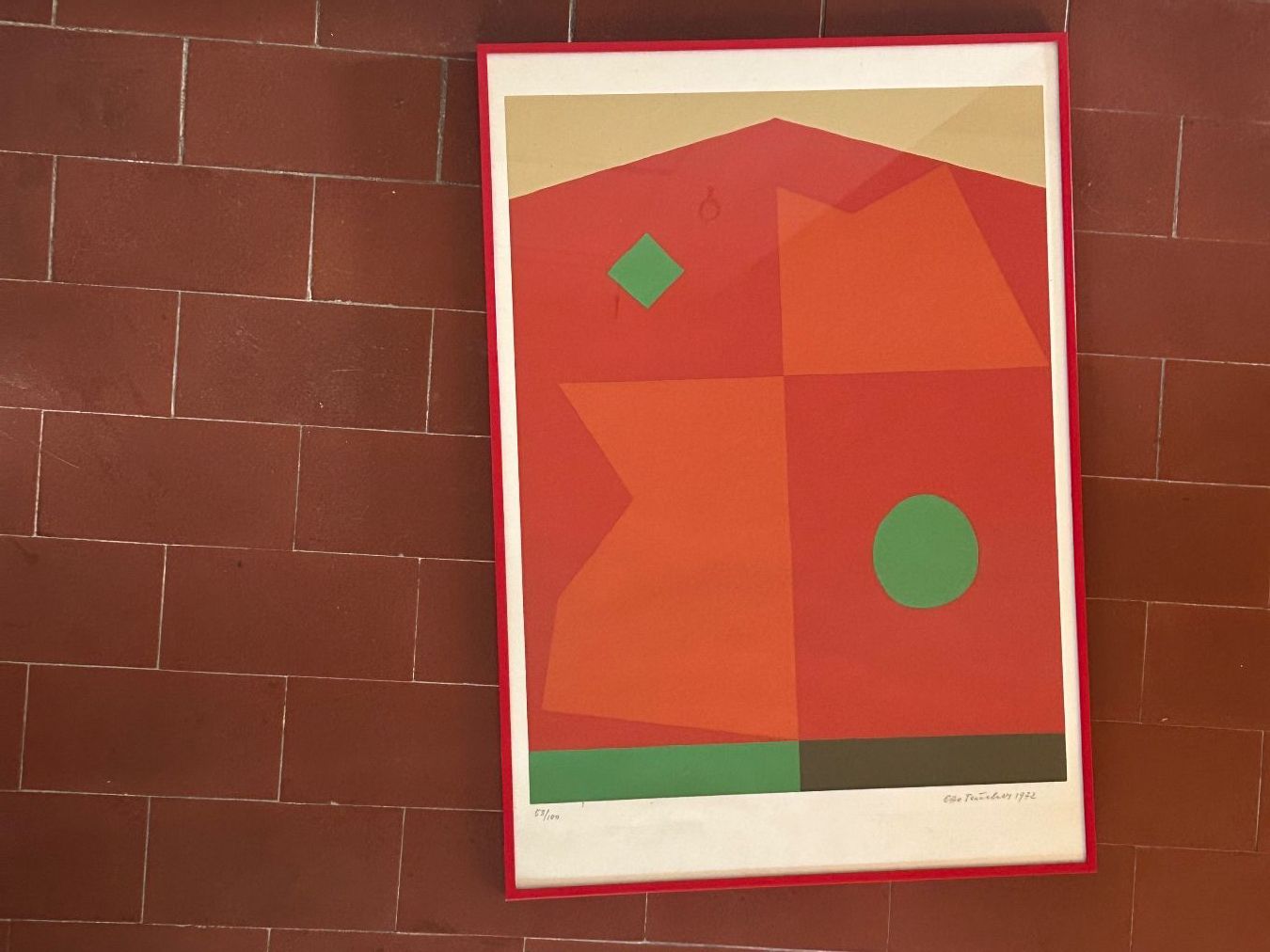 Foto & Immagini: Lithographie Otto Teucher 53/100 – Usato da Rorschacherberg venduto da Svebe 4