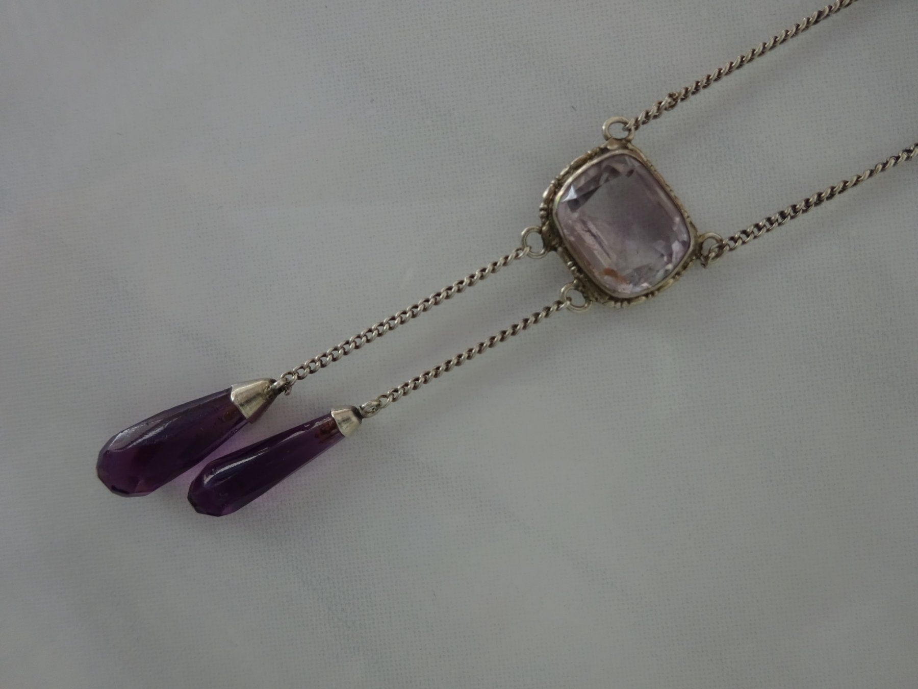 Catenine: Art Déco Kettchen / Amethyst – Usato da Esslingen venduto da FetteSchnecke 4
