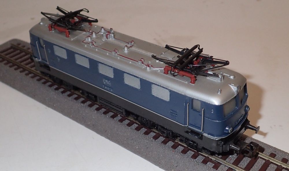 Locomotive Märklin H0 3034 – E41 024 – Bleue – Courant Alternatif – Bon état Avec OVP