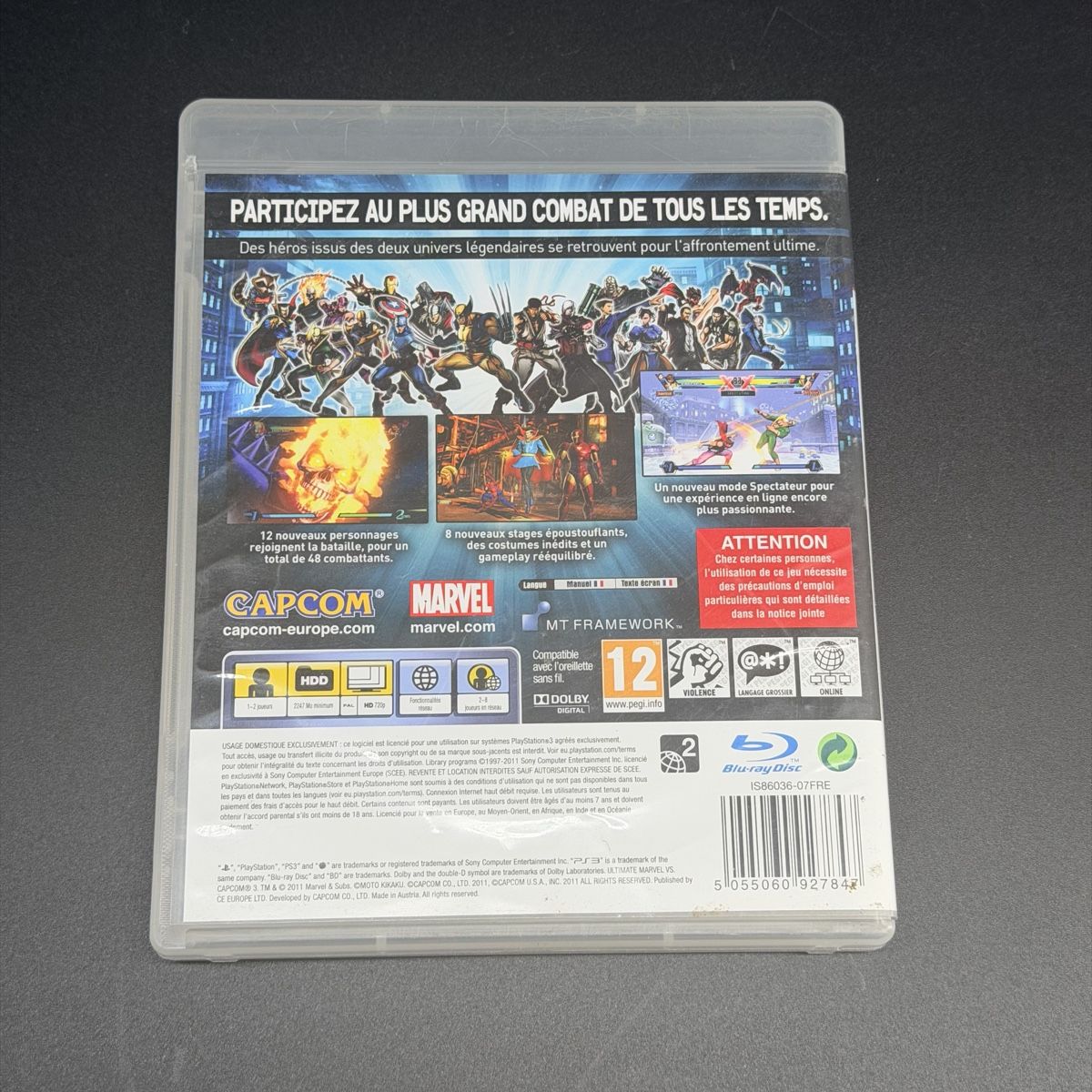 Sony Jeux: PS3 Ultimate Marvel vs Capcom 3 – D'occasion à Vessy par _Callidus_ 2