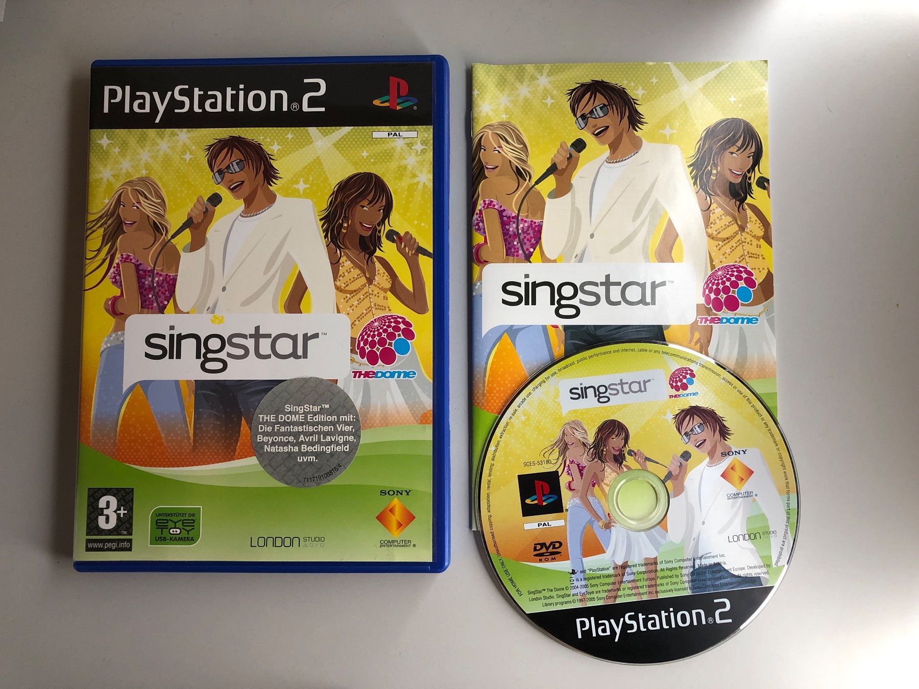 Sony Giochi: Singstar the dome - PS2 – Usato da St.gallen venduto da taduz