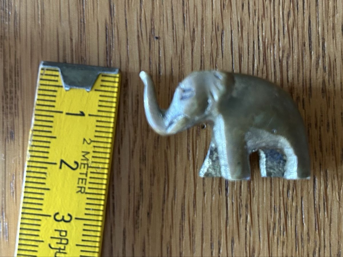 Statuette: Messing Elefanten Set, 3 Stück, – Usato da Lengnau AG venduto da Mefari 3
