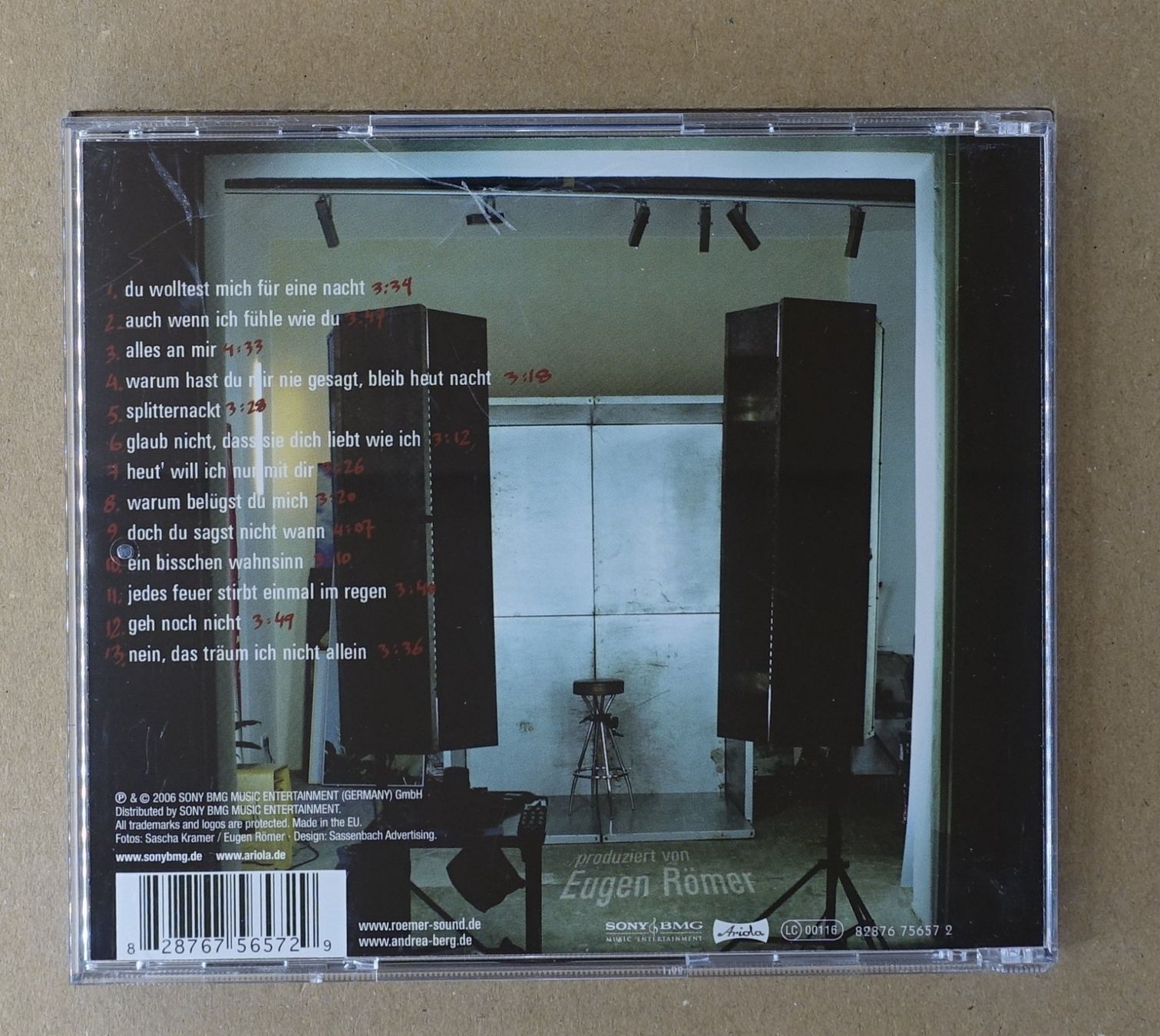 CD: Andrea Berg – Splitternackt - F12 – Usato da Sessa venduto da fraenklishop 1
