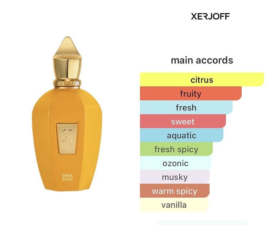 Xerjoff Profumi & Eau de Toilette: Xerjoff Erba Gold 100 ml – Nuovo e nell'imballaggio originale da Brugg AG venduto da OLFACTO_PRIVE 2