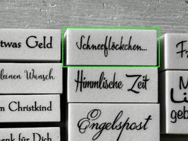 LaBlanche Stempel Spruch 'Schneeflöckchen' 1-teilig