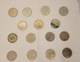 Collection monnaies suisses commémoratives. divers états 