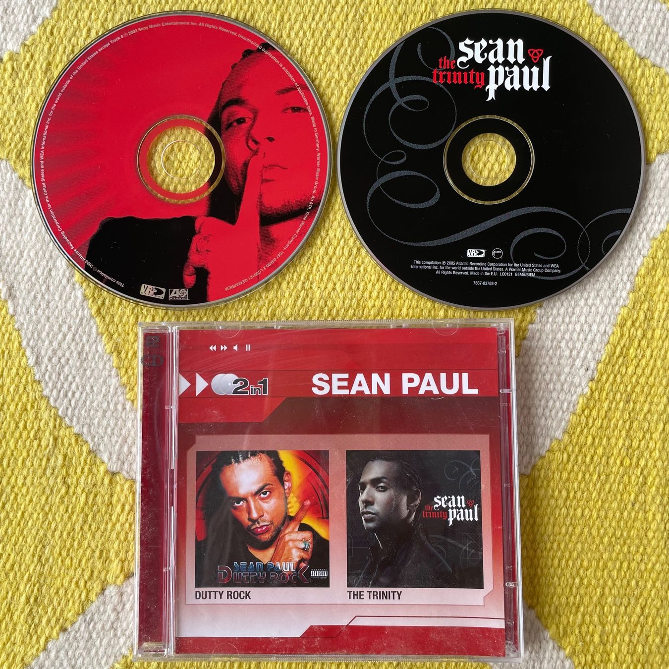 CDs: SEAN PAUL-2CD DUTTY ROCK/THE TRINITY – Gebraucht aus Rorschacherberg von CD-Roli
