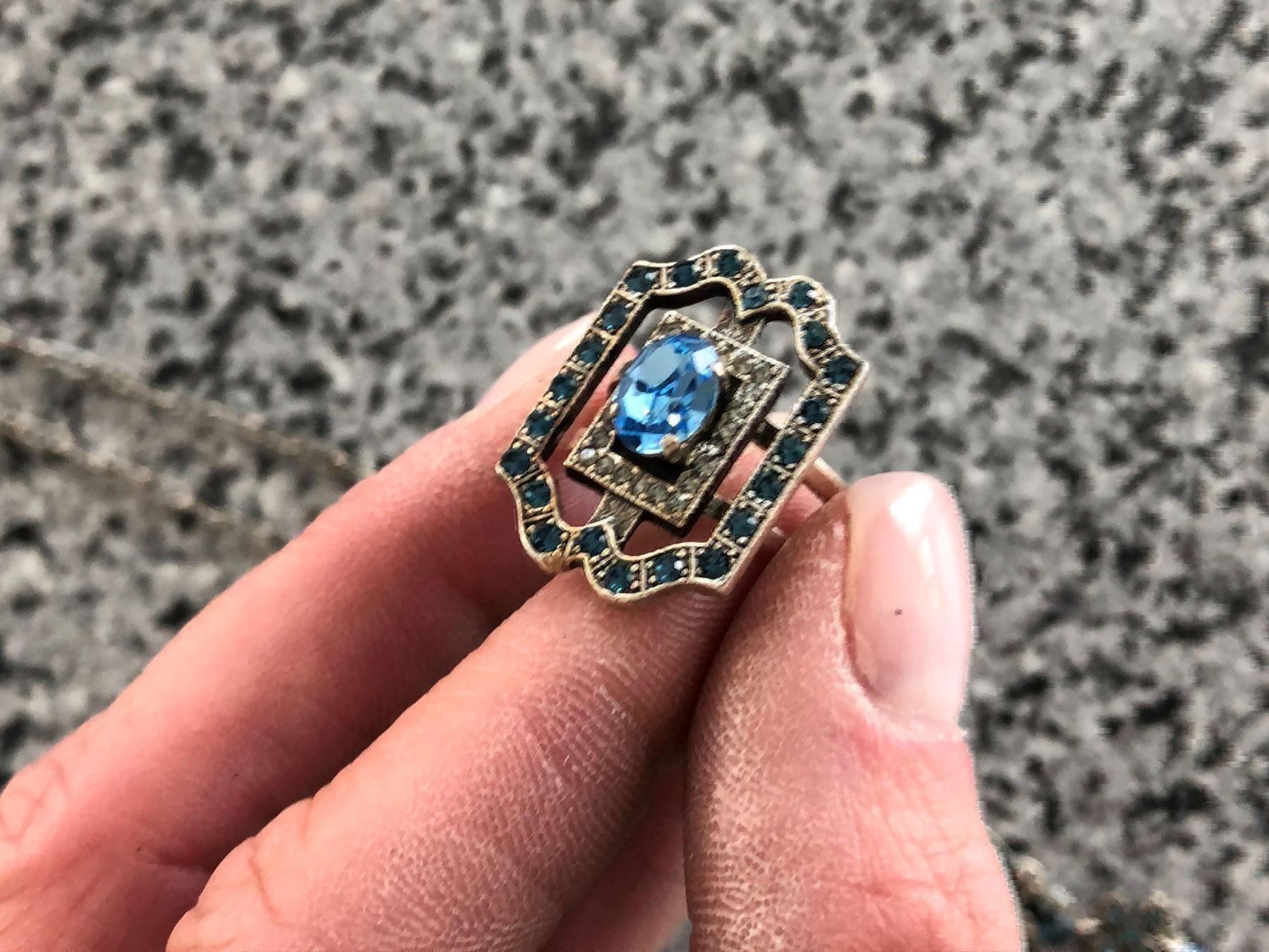Catenine: DUO HALSKETTE MIT RING,VERSPIELT – Usato da Meggen venduto da Meggeni 3