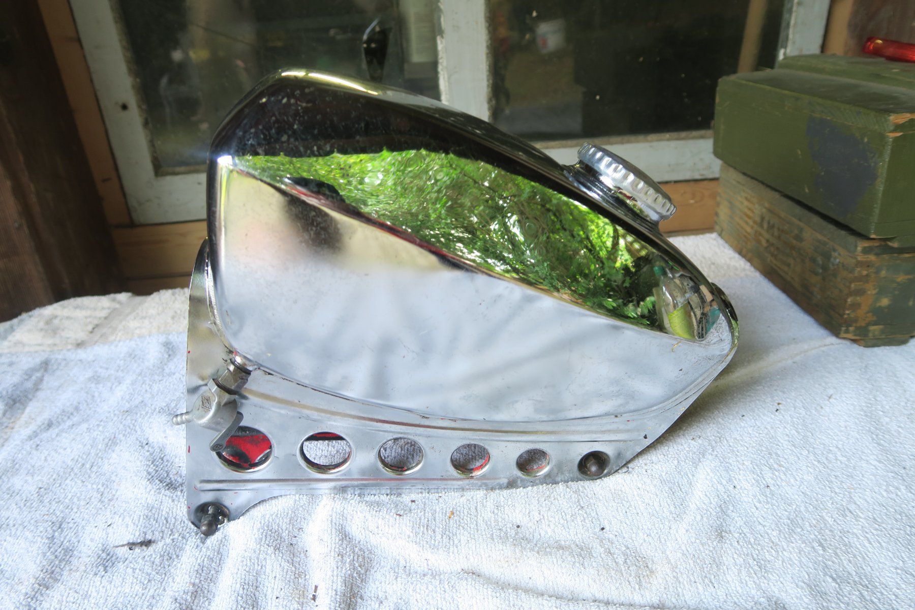 Puch Accessori per altri veicoli: Mofa Töffli Tank Puch / Sachs ? Siehe Bilder – Usato da Heimberg venduto da Heimberg2010