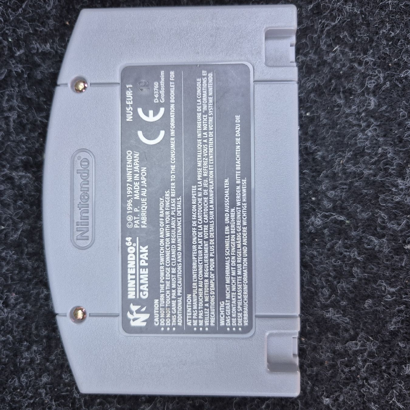 Nintendo Giochi: Pokémon Snap N64 DE – Usato da Ursy venduto da RetroBebar777 1