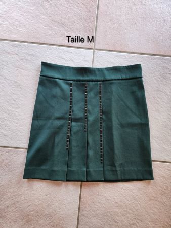 Jupe vert foncé taille M