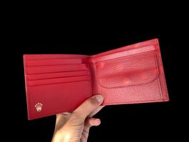 Originales Rolex Vintage Portemonnaie aus Leder – NEU