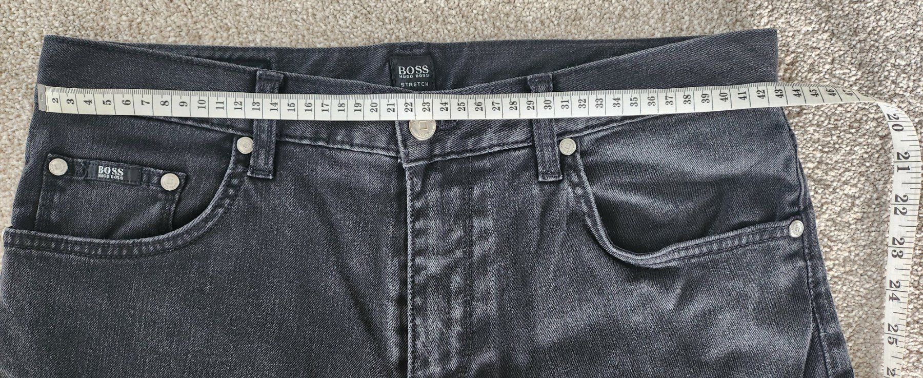Jeans: Schwarze Jeans BOSS (Size M) – Gebraucht aus Wagen von KrisBV83 1