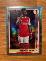 Topps Chrome Merlin Bukayo Saka Aqua