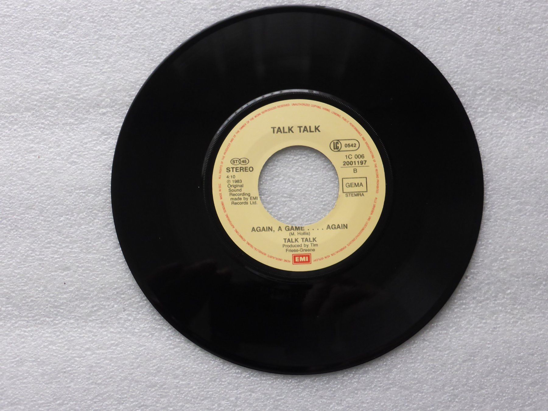 Dischi in vinile: Vinyl Single   TALK TALK – Usato da Küssnacht am Rigi venduto da Mondkinder 2