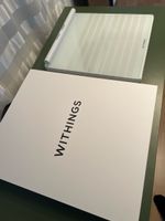 Withings Body Scan Personenwaage weiss neuwertig