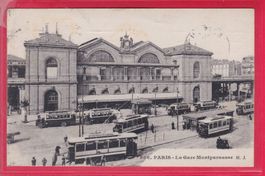 PARIS - LA GARE MONTPARNASSE, 23.4.1919
