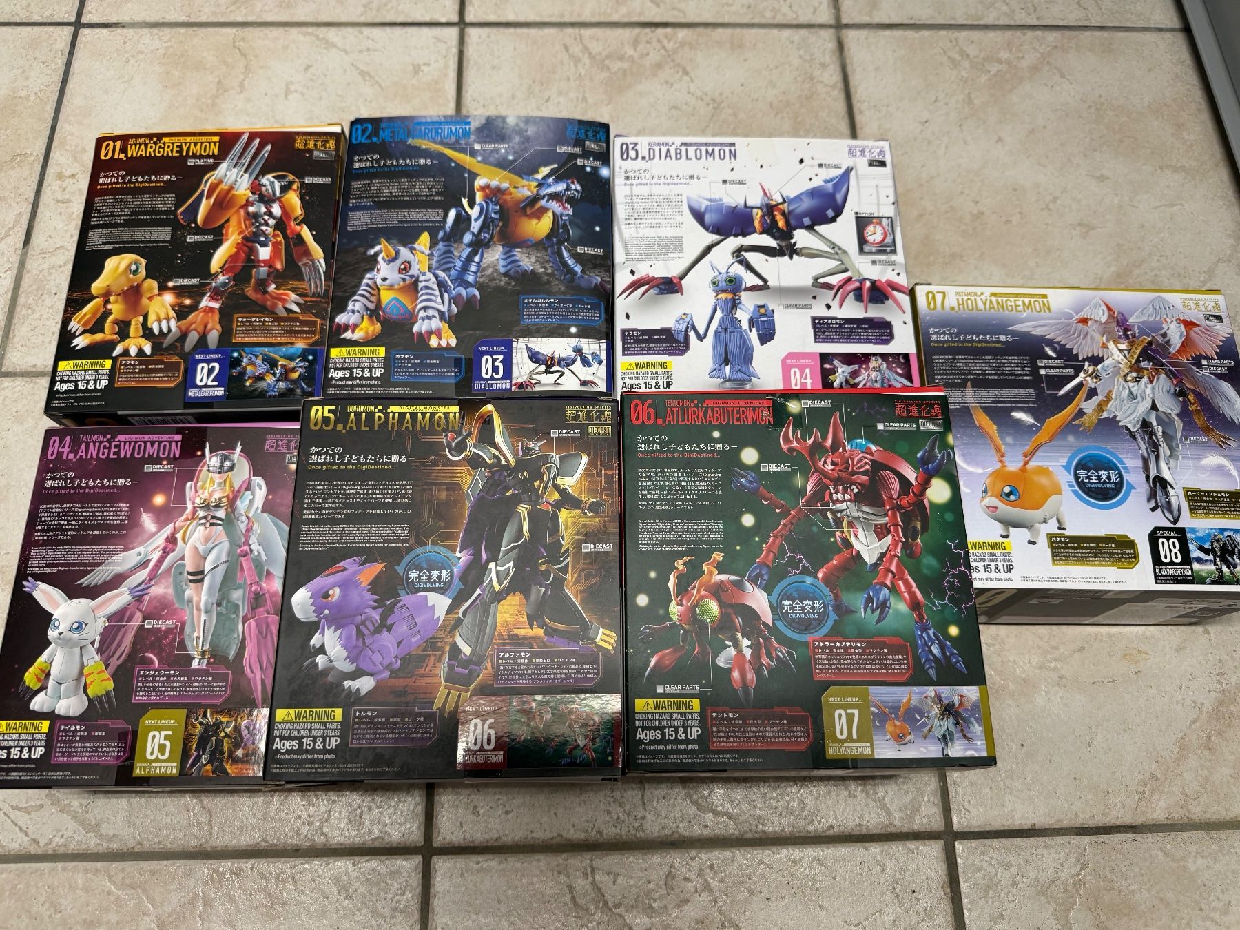 Bandai Giocattoli: Bandai Digivolving Spirits Digimon Diecast Evolution Figuren – Nuovo (secondo la descrizione) da Recherswil venduto da Yasa97 1