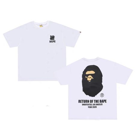 T-shirt BAPE x Undefeated “Return Of The Bape” Blanc