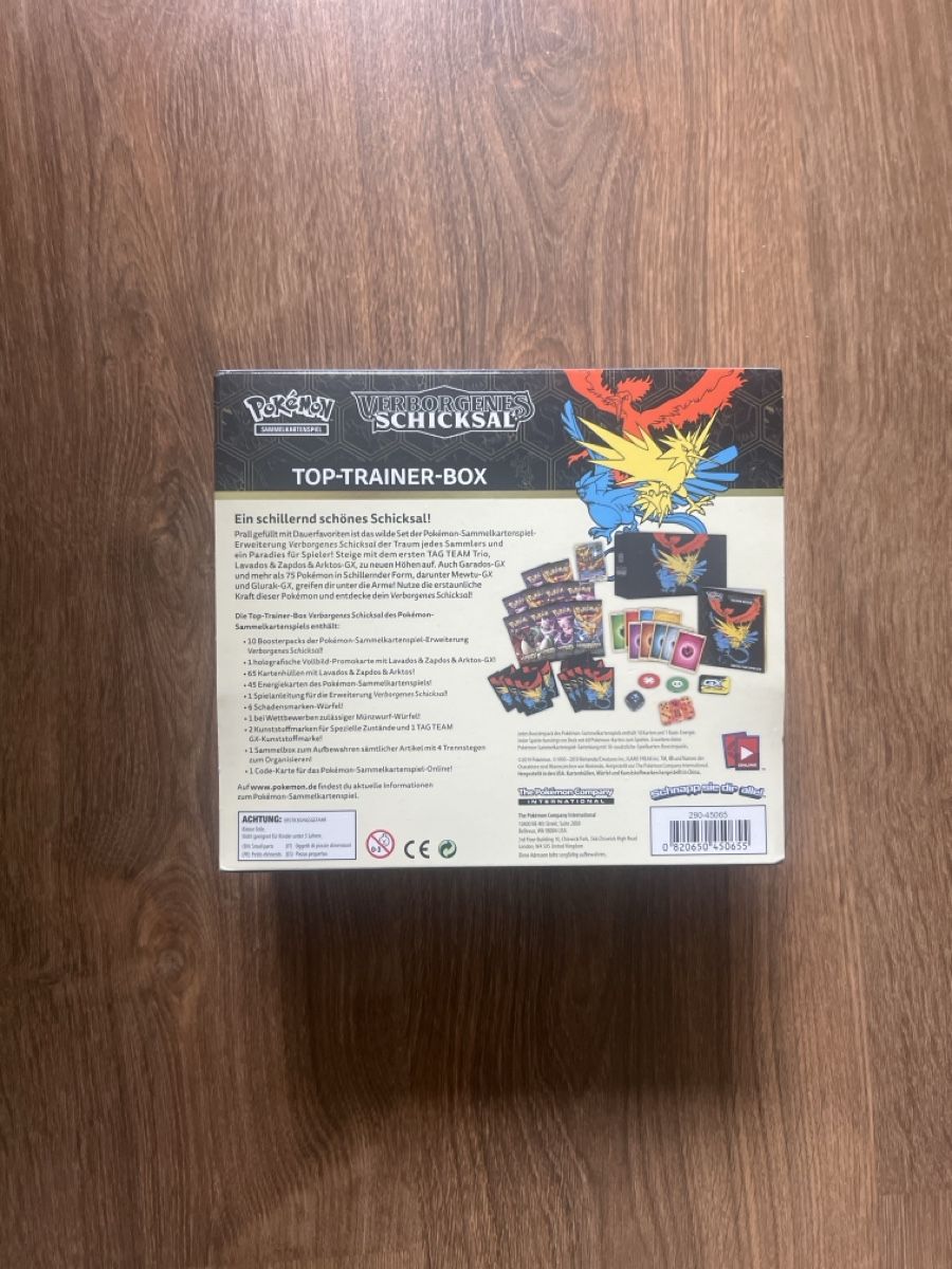 Pokémon Carte collezionabili: Pokemon Verborgenes Schicksal Top Trainer Box – Usato da Almens venduto da dra_mql5 5