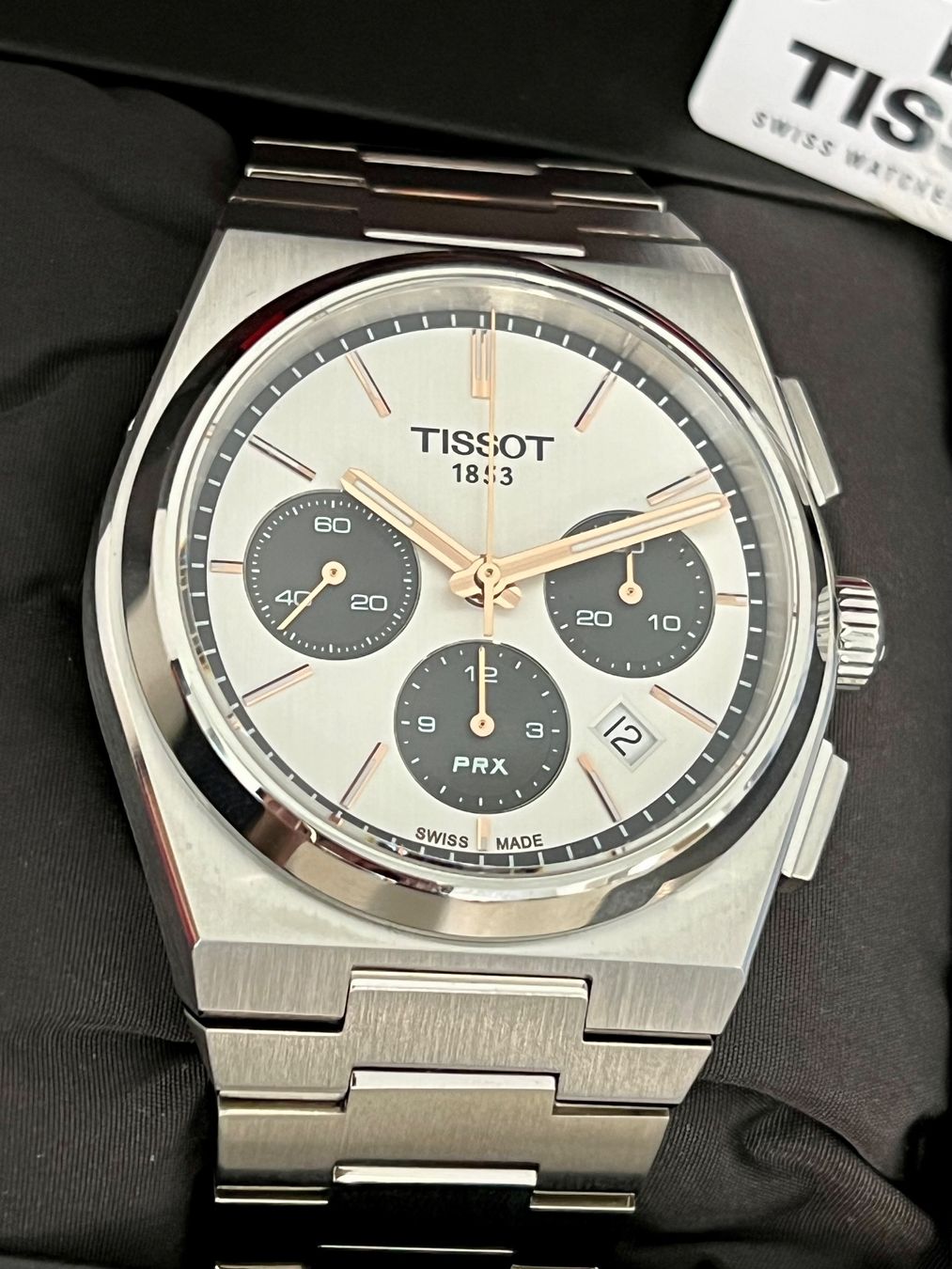Tissot Orologi: Tissot PRX Chronograph Automatic Argentée 42mm – Nuovo (secondo la descrizione) da Sion venduto da ROBY_ROBY_ROBY 1