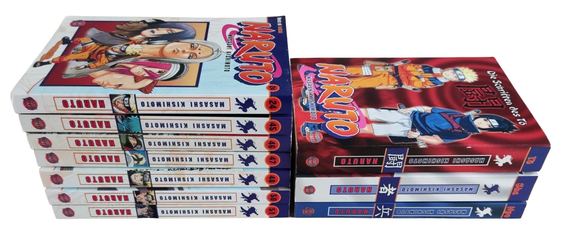 Bücher: Naruto Mangas (10 Stück) – Gebraucht aus Schaffhausen von  1