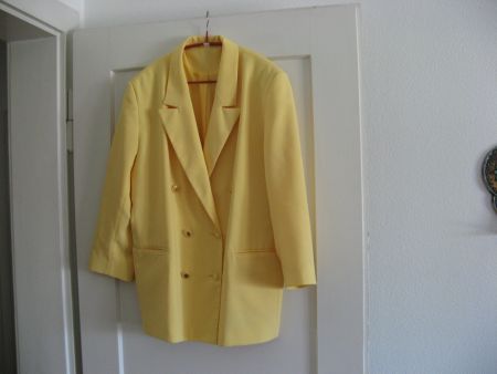 Damen Blazer gelb LineaV Gr. 44