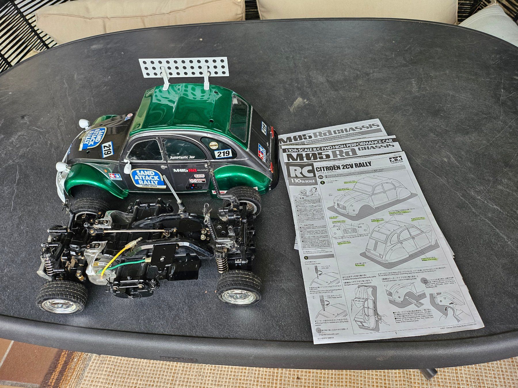 Tamiya RC Kits de montage: Tamiya M-05Ra Citröen 2CV – D'occasion à Bülach par Polini70