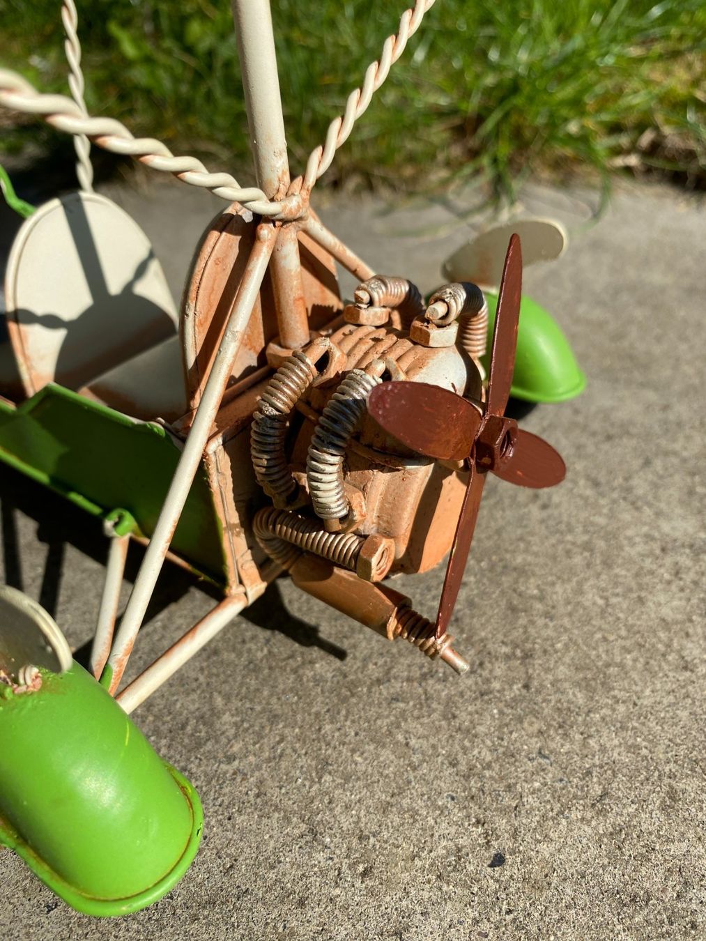 Kit di modellismo & Modellini statici: Motorisierter Hängegleiter aus Blech – Nuovo (secondo la descrizione) da Langendorf venduto da Blechfahrzeuge 7