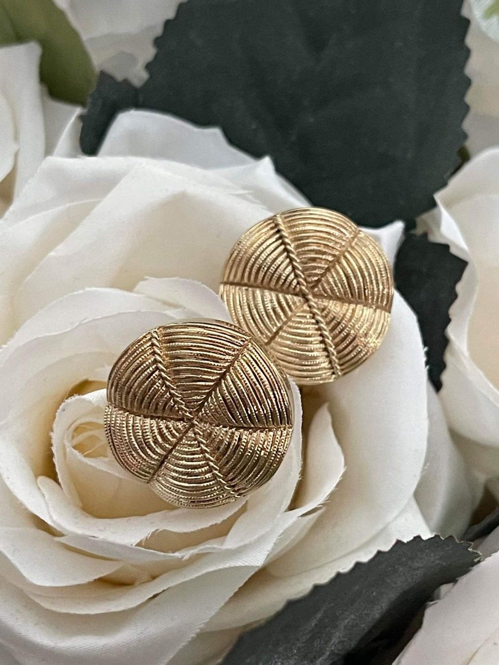 Orecchini pendenti & Orecchini a lobo: Wunderschöne Clips mit gold Plaiting – Usato da Winkel venduto da Glamour4You 6