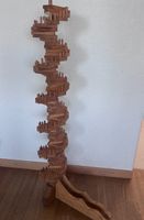 Kugelbahn aus Holz Wendeltreppe