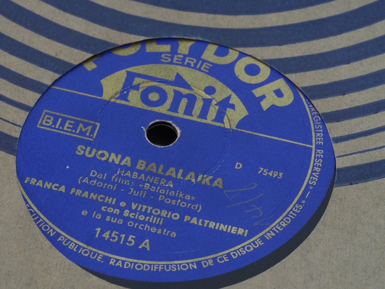 Vinyles: DISQUES 78 TOURS – D'occasion à Lausanne par Leag 9