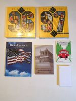 🤩6 STK BÜCHERPAKET: AMERICA, KUNST, SPORT, WITZ & CO.