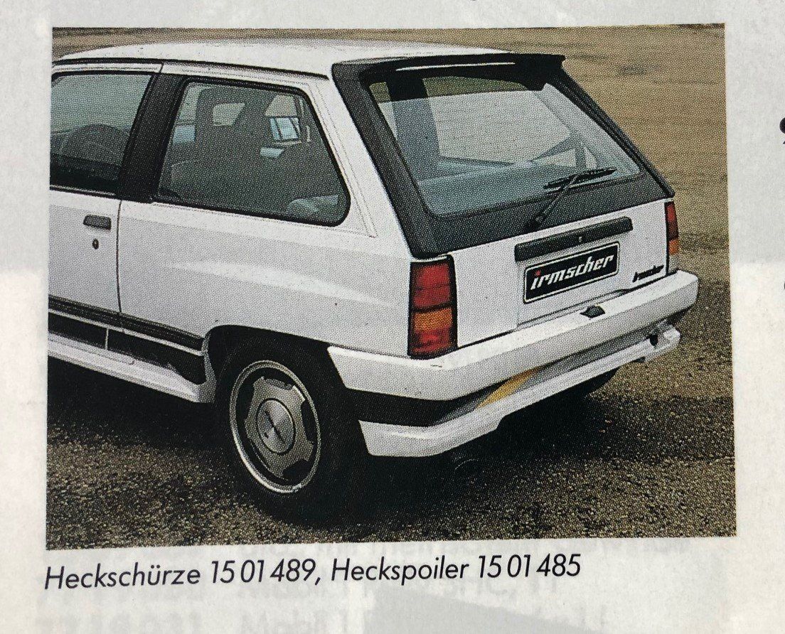 Opel Tutti pezzi di ricambio auto: Opel Corsa A Irmscher Heckspoiler – Nuovo (secondo la descrizione) da Eich venduto da Deltamotor 3