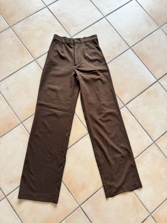 pantalon classique marron