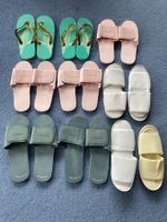 11 Paar Flip-Flops und Gäste-Schlarpen Grösse M und L  NEU !