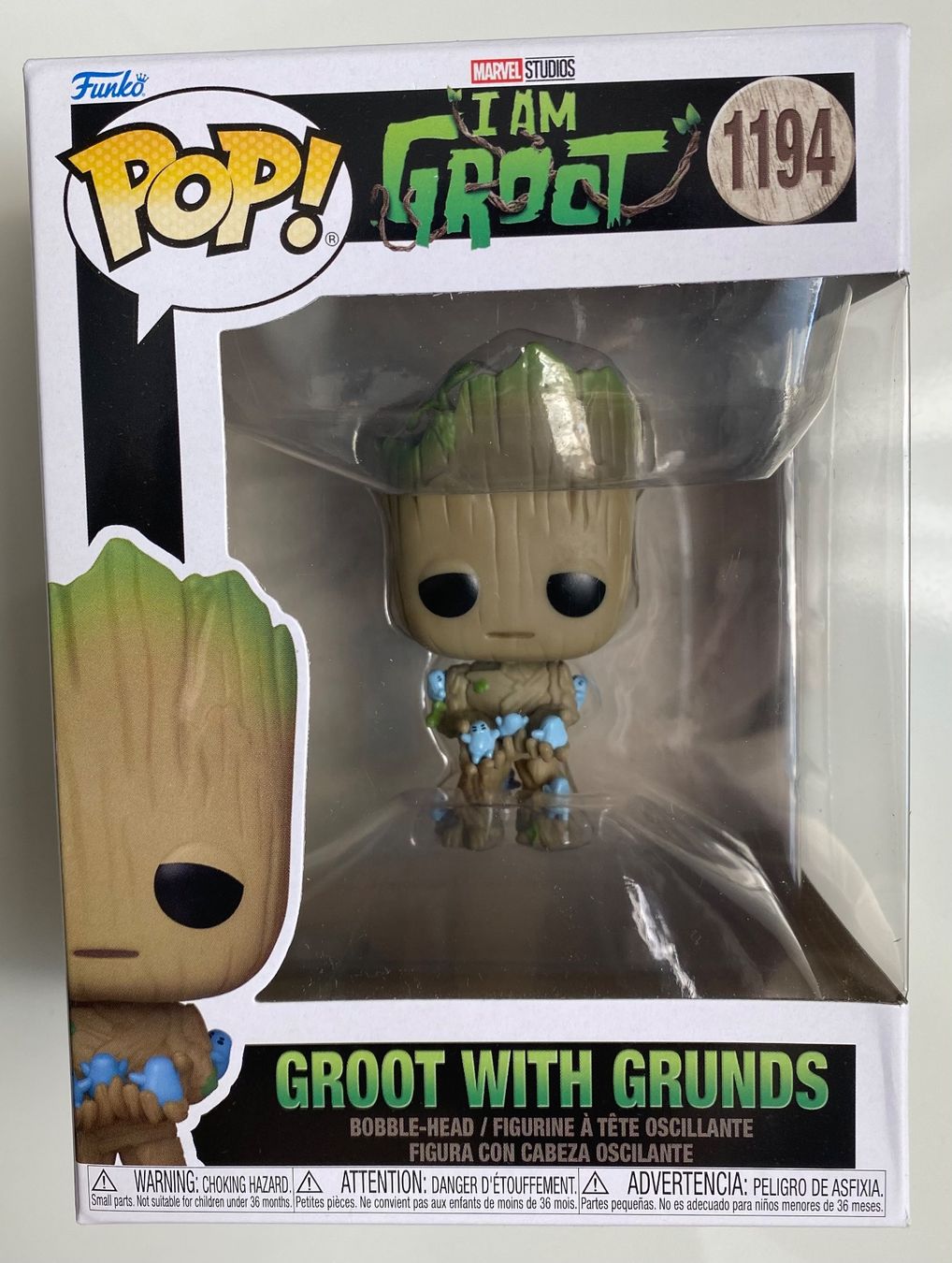 Funko Figuren: Funko Pop! Groot with Grunds MARVEL – Neu und originalverpackt aus Rafz von SaintCruz