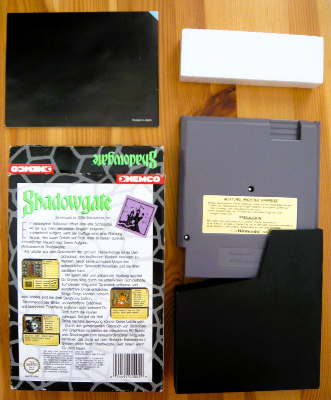 Nintendo Giochi: NES : Shadowgate, CIB, Très Bon état ! – Usato da Onex venduto da Jaguar1986 2