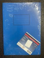 Schreibheft Doppelpack, A4 kariert 5mm, blau, neu + ovp