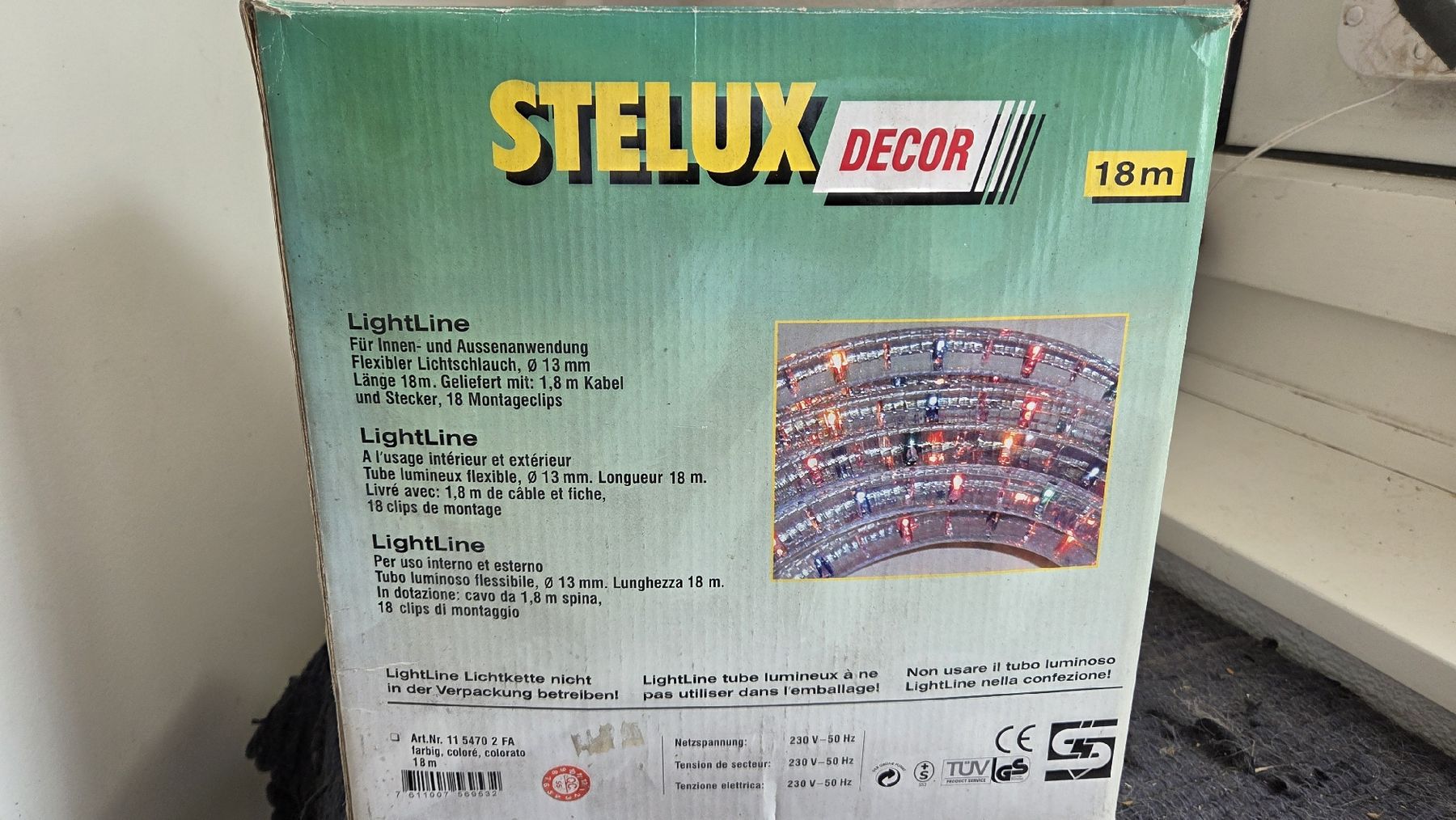 Guirlandes lumineuses: Lichterkette 18 m – Neuf avec emballage d'origine à Mellingen par Secost