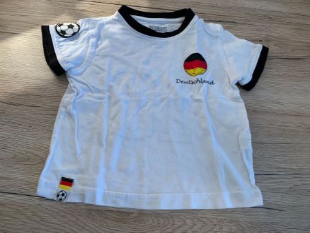 T-Shirt Baby weiß mit Print Gr 68