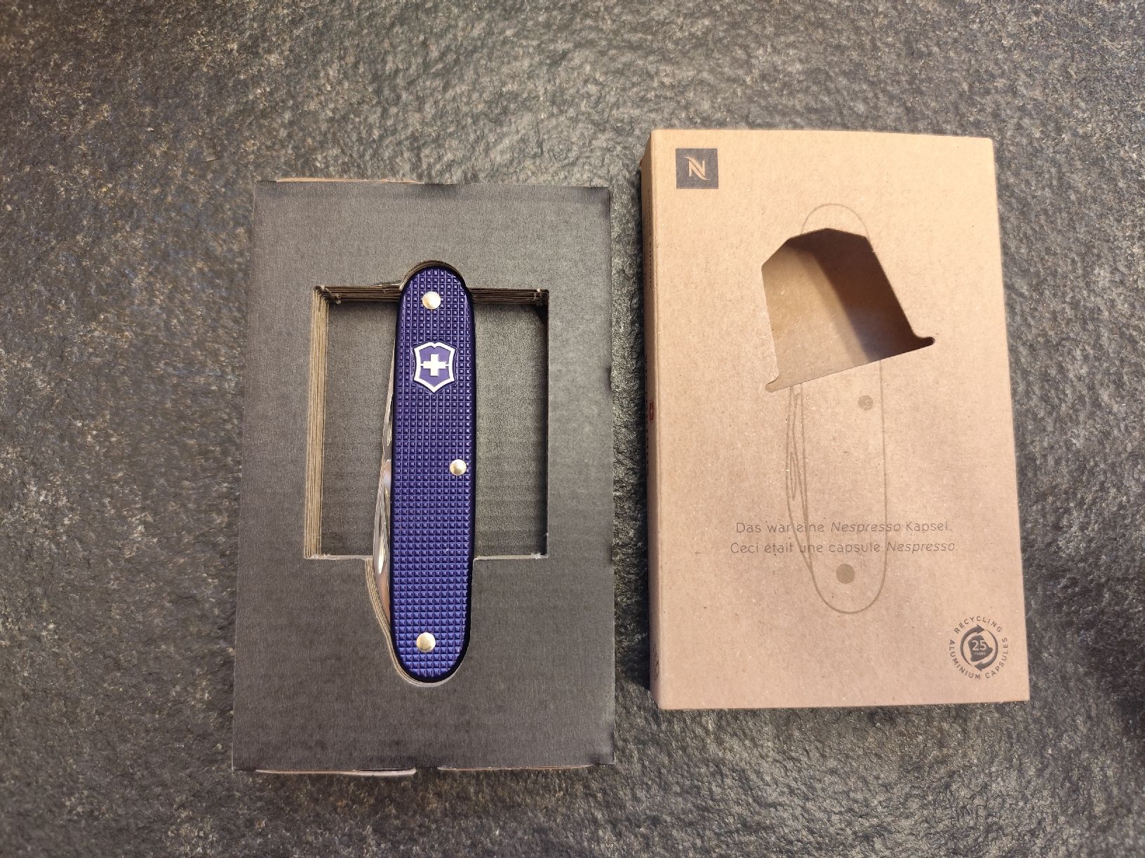 Victorinox Coltelli tascabile: Victorinox Nespresso Arpeggio – Nuovo e nell'imballaggio originale da Hellbühl venduto da 30R_R30 3