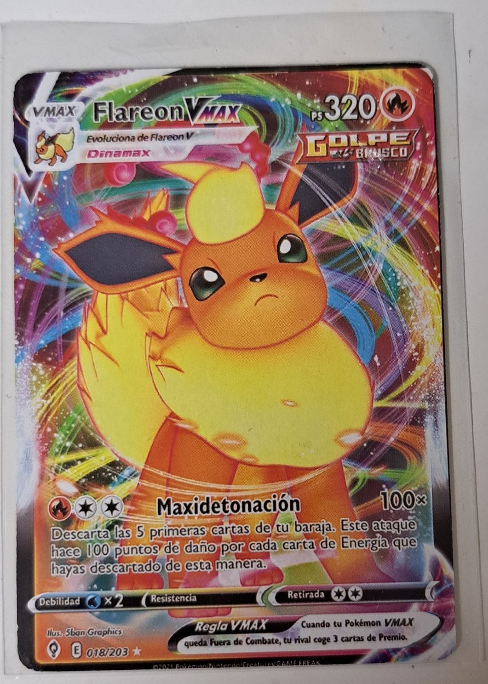 Cartoline: Pokemon Karte Flareon – Usato da Biel/Bienne venduto da Sasha4u