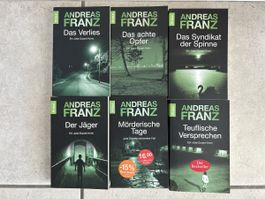 6er Set Krimis von Andreas Franz - Top Zustand! 