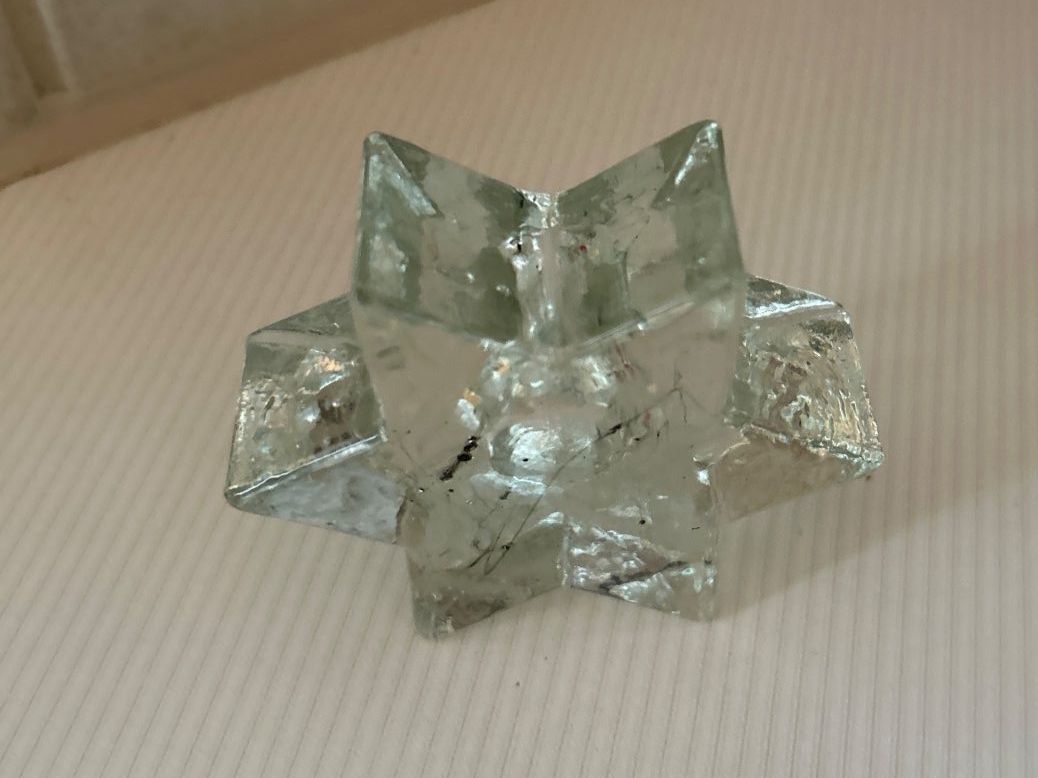 Portacandele: 3 Sternen Teelichthalter Glas Windlicht Deko – Nuovo (secondo la descrizione) da Villnachern venduto da RicardoMary 4