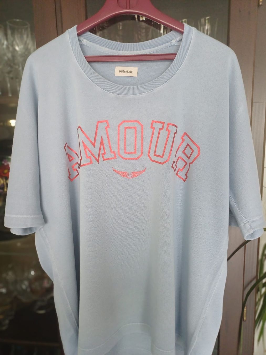 Zadig & Voltaire T-shirt: T-shirt oversize Zadig & Voltaire – Nuovo (secondo la descrizione) da Collonges venduto da cam_72xf